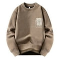 thumbnail image 1 of uikmnh Sweaters for Men Men's Knit Sweater Coat Heavyweight Lined Winter Warm Outerwear Jacket Soft Comfortable Long Sleeve Casual Style Size:3XL, 1 of 4