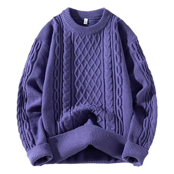 uikmnh Sweaters for Men Men's Winter Fashion Comfortable Sweater Coat Size:M