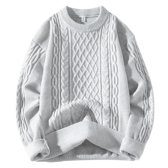 uikmnh Sweaters for Men Men's Winter Fashion Comfortable Sweater Coat Size:M