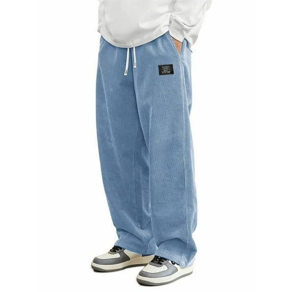 uikmnh Sweatpants Men Casual Pants Comfortable Lightweight Trousers with Stretch for Everyday Wear and Outdoor Activities Size:M
