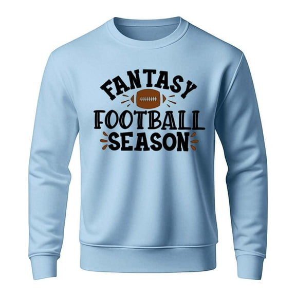 uikmnh Sweatshirt for Men Game Day Rugby Men's Casual Crew Neck Sweatshirt Cute Sweatshirts Size:2XL