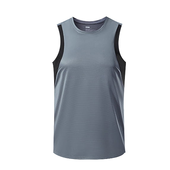 uikmnh Tank Tops Men Slim Fit Athletic Tank Top Tight Fitting Muscle Shirt Sleeveless Performance Workout Vest Size:M