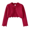thumbnail image 1 of uikmnh Tops for Teens Girls Soft Knit Cardigan Sweater Long Sleeve Open Front Top for Toddler and Kids Comfortable Seasonal Wear with Dresses Size:18-24 Months, 1 of 6
