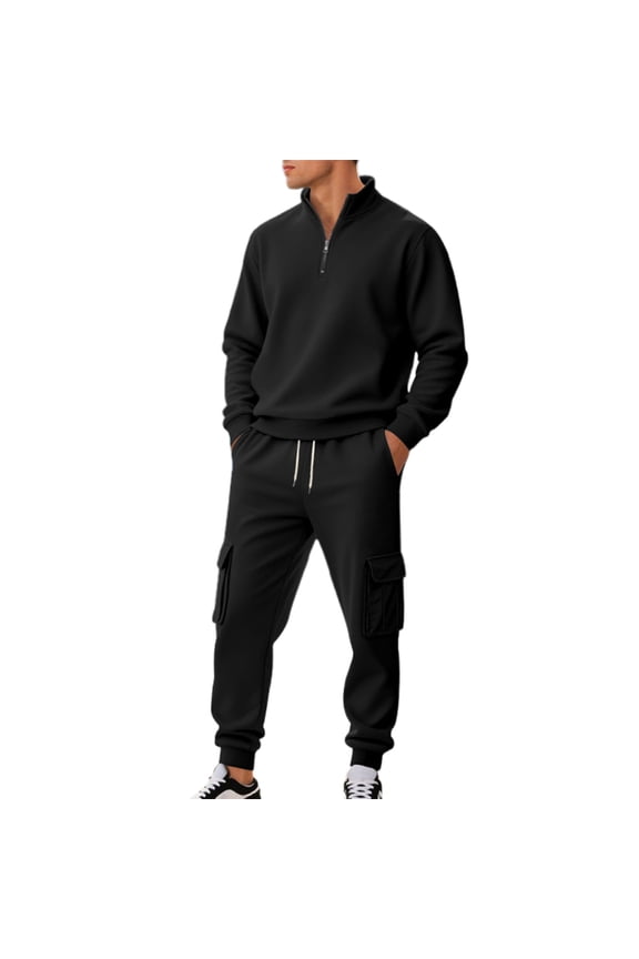 Two Piece Set Solid Color Men's Suits Classic Business formal and Pants Set for Wedding Occasions Slim Fit Tailored Suit Jacket with Comfortable Stretch Fabric Size:S