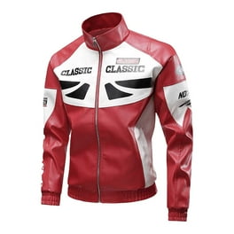 HWK Spyder Motorcycle Jacket for Men with Weather Resistant HWK Spyder Motorcycle Jacket for Men with Weather Resistant
