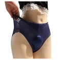 thumbnail image 1 of uikmnh Women's Lace Triangle Panties with 3D Sponge Cup Support Soft Comfort Fit Underwear Size:L, 1 of 3