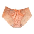 thumbnail image 1 of uikmnh Women's Low Rise Embroidered Triangle Panties Delicate Lace Soft Comfort Underwear Size:L, 1 of 3