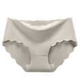 thumbnail image 1 of uikmnh Women's Mid Rise Seamless Triangle Briefs Soft Breathable Comfort Daily Wear Panties Size:XL, 1 of 3
