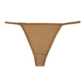 thumbnail image 1 of uikmnh Women's Seamless Sporty Triangle Thong Panties Everyday Comfort Stylish Stretch Soft Underwear Size:M, 1 of 3