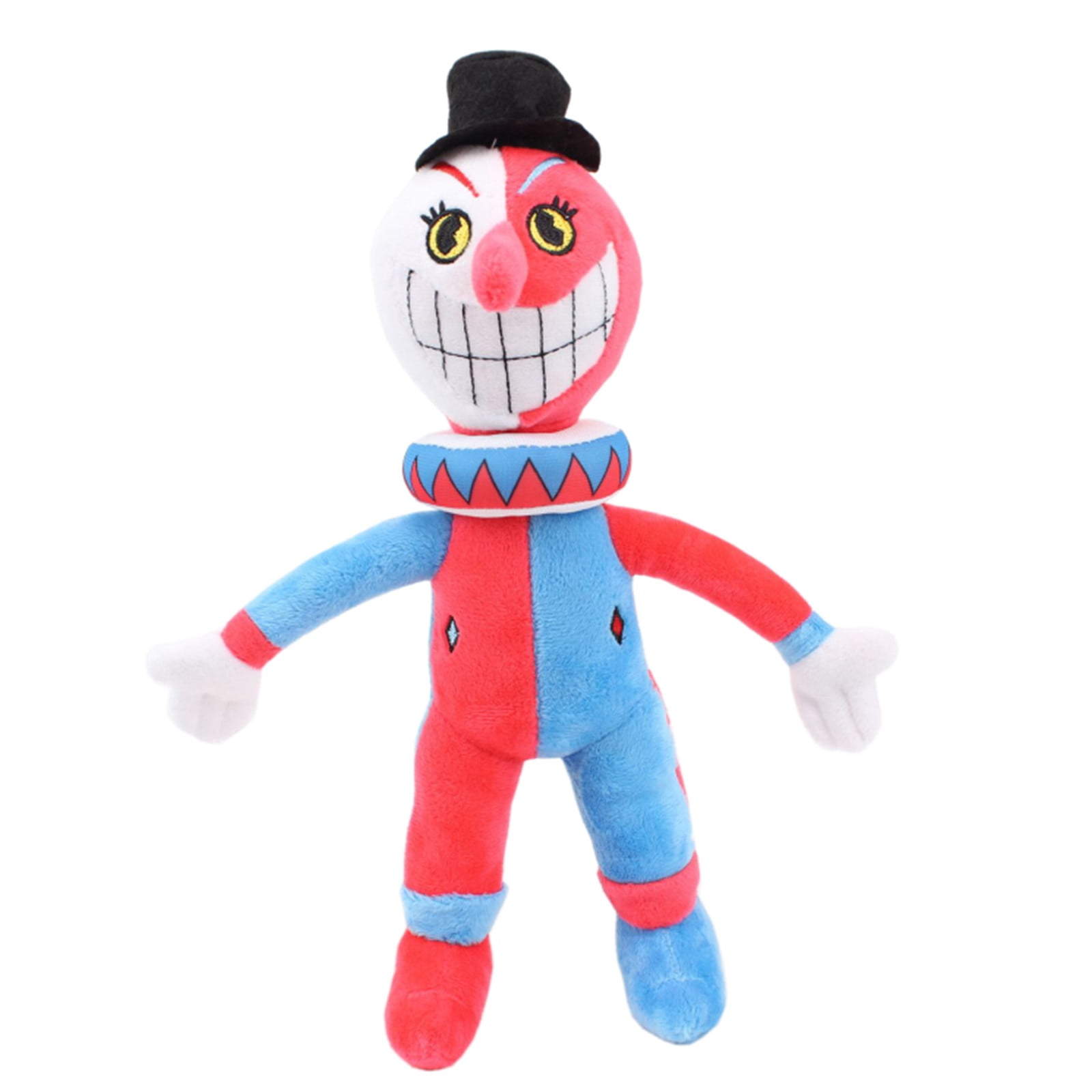 uiuoutoy Cuphead Beppi The Clown Plush Toy Stuffed Doll 12'' Figure ...