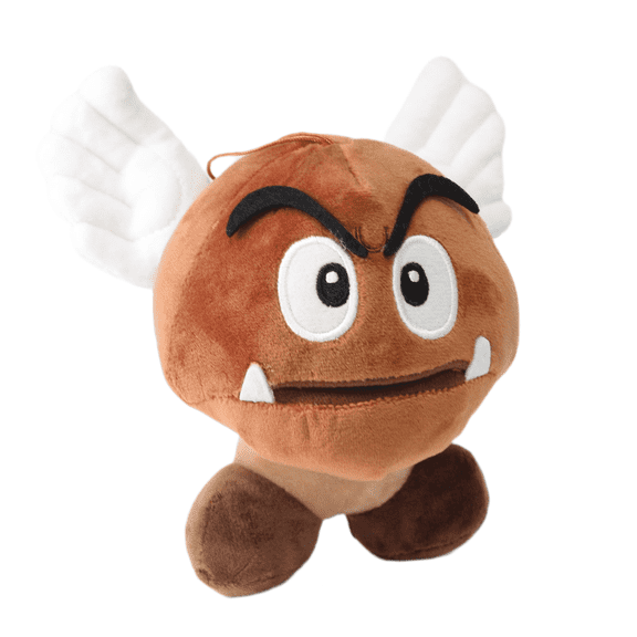 uiuoutoy Paragoomba Plush Toy Stuffed Plushies Doll 6'' Winged Goomba Kids Gift