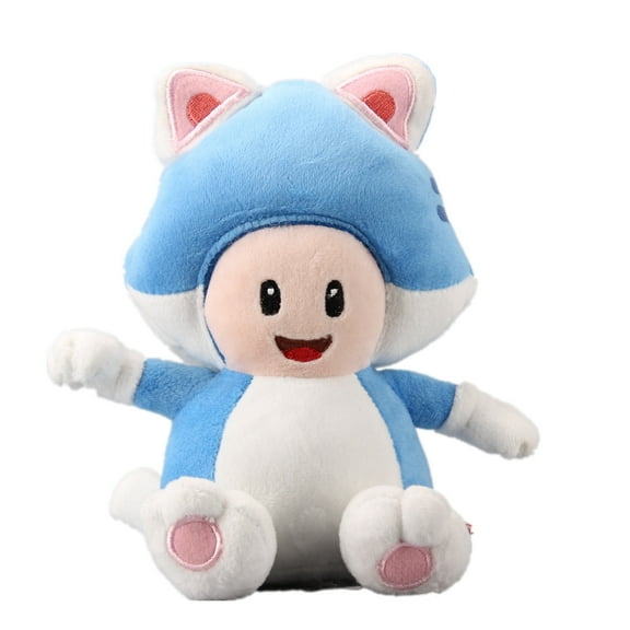 uiuoutoy 3D World Cat Toad Pink  Plush 7"