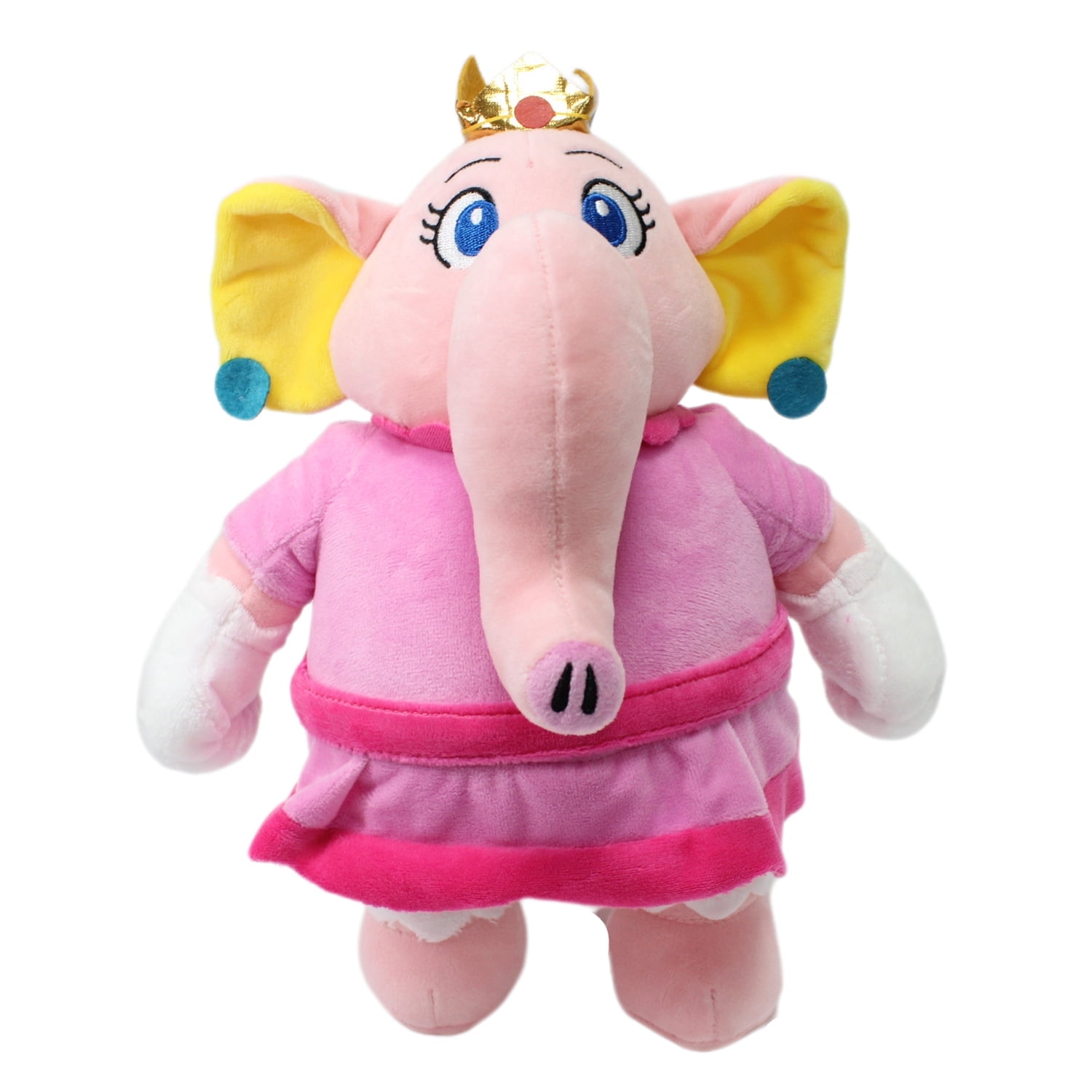 uiuoutoy Princess Peach Plush Toys Pink Elephant Figure Stuffed Animals Kawaii Soft Dolls 28 CM Kids Gift