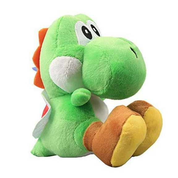uiuoutoy Green Yoshi Plush Toy Stuffed Animal Doll 6"