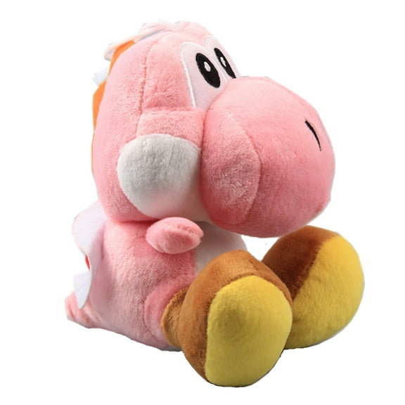 uiuoutoy Pink Yoshi Plush Toy Stuffed Animal Doll 6"