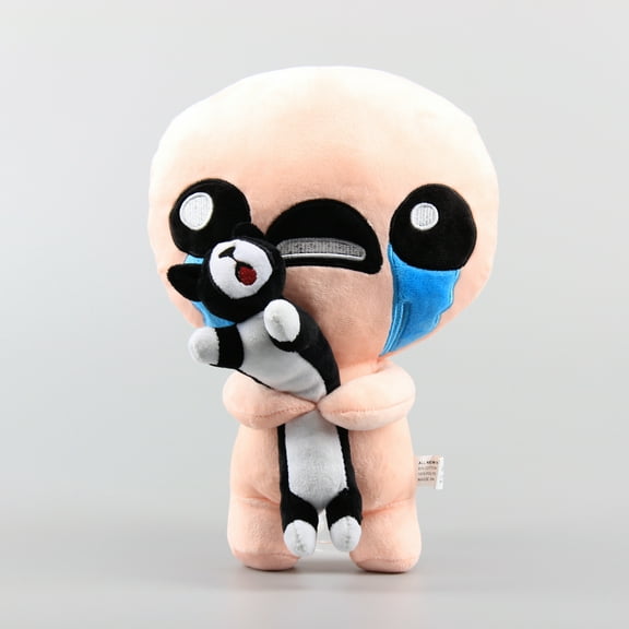 uiuoutoy The Binding Of Isaac Afterbirth Rebirth Game Plush Isaac with Guppy Cat Soft Toy Cosplay Stuffed Dolls 30 CM Kids Gift