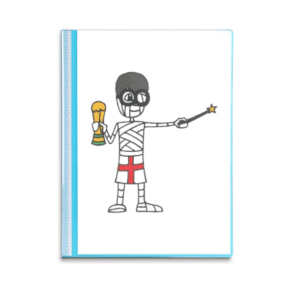 uk wizard football trophy Book Sheet Protectors Portfolio Binder Folder