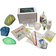 ultimate diy slime kit - make glow-in-the dark, color changing, clear and glitter slime - over 10 recipes & experiments, fun & educational gift idea!