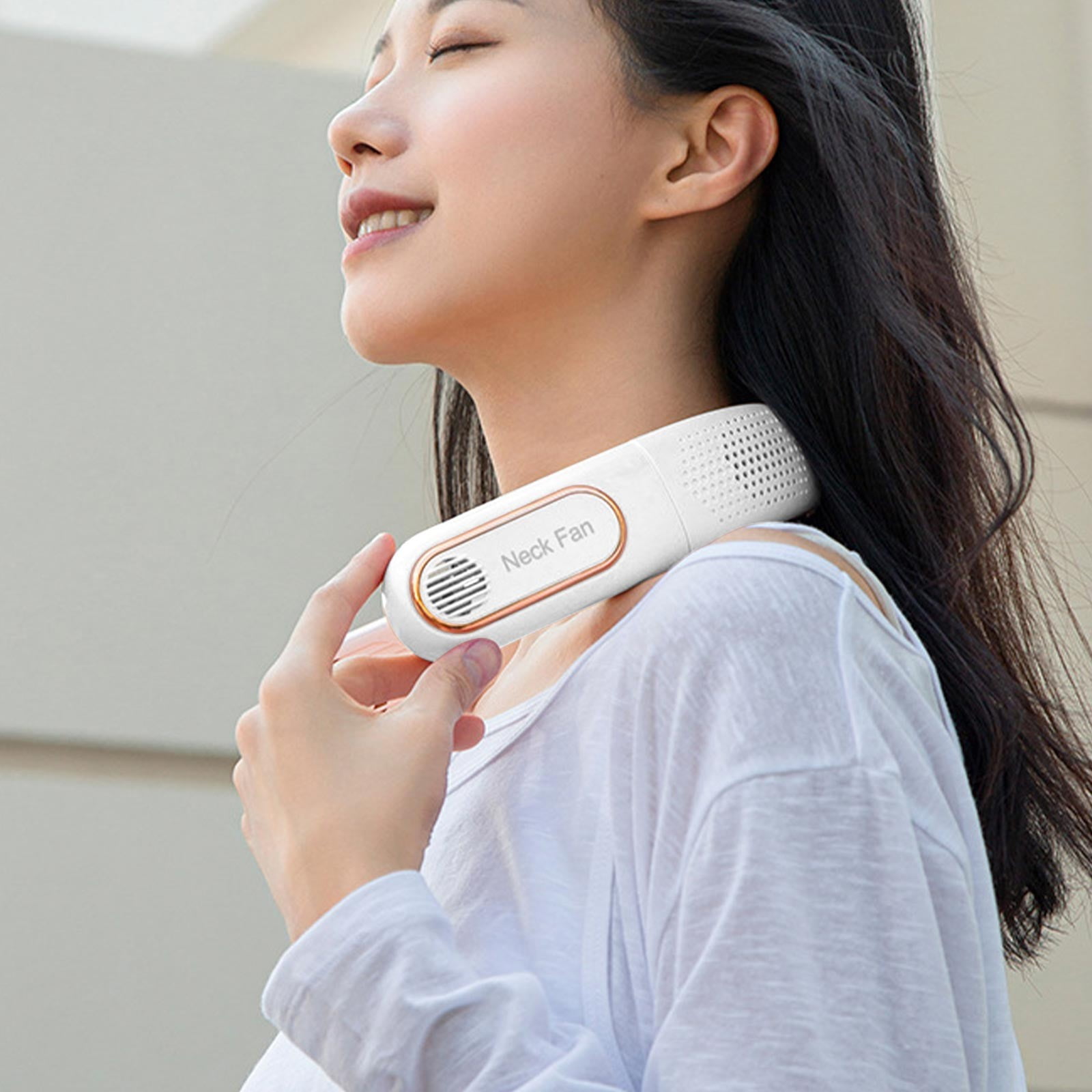 ultraquiet neck coolers for hot weather library portable rechargeable