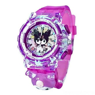 TIMEX TIME MACHINES® 29mm Purple Stripe Elastic Fabric Kids