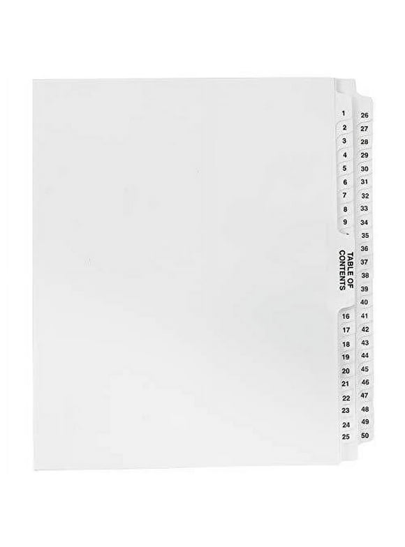 Dividers in Binders & Accessories