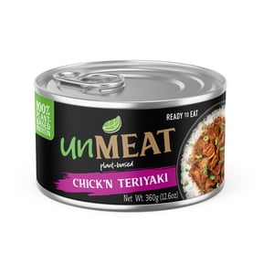 unMeat Plant-Based Chicken Teriyaki, 12.6 oz Can