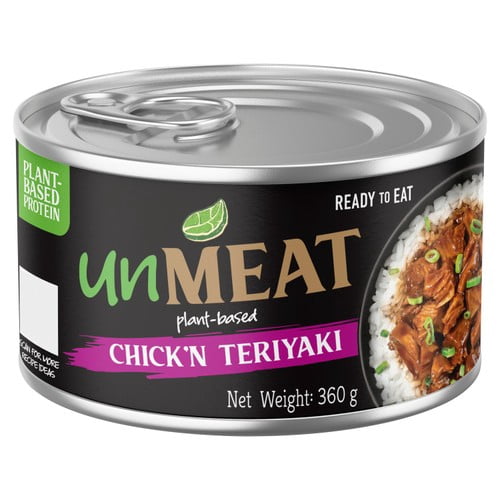 unMeat Plant-based Chicken Teriyaki 360g, British Import (Pack of 2)