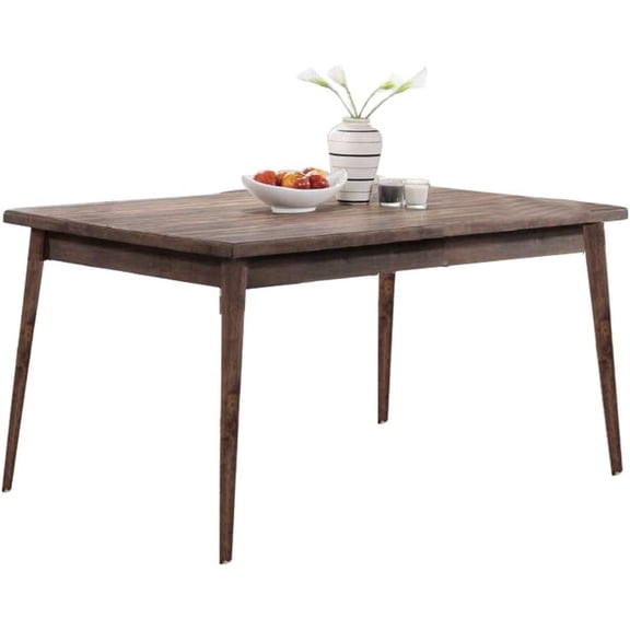 unbrand Rectangular Dining Table in Brown