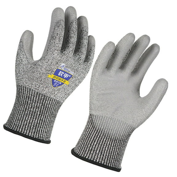unbranded 1 Pair Labor Protection Gloves Work Protective Gloves Level 5 Hand Protection