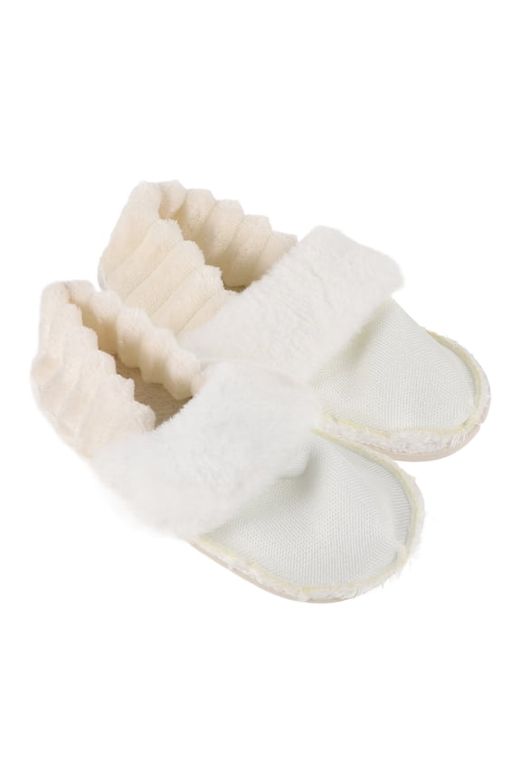 unbranded 1 Pair Removable Insole Clog Socks Clogs Shoe Liners Plush Warmth Comfort Cozy for Men Women Winter Season