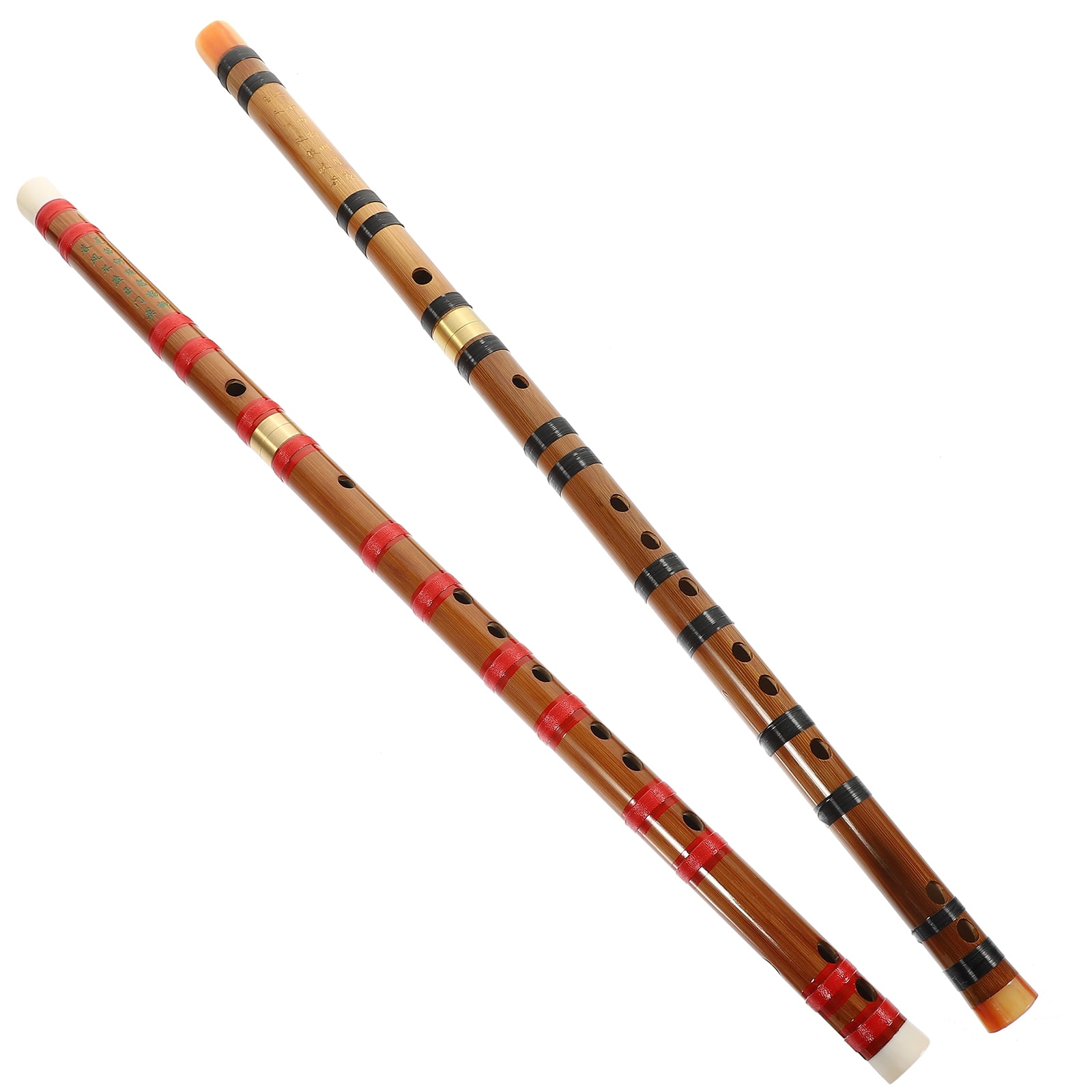 unbranded 1 Pc Chinese Style Bamboo Flute Introductory Flute for Beginners Student (D Key)