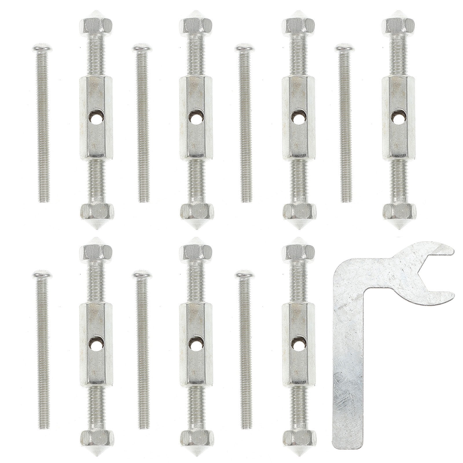 Eagles Cassette Repair Device - 10 Pcs Electrical Box Repair Kit With Wrench, Universal 86 Type For Switches & Sockets