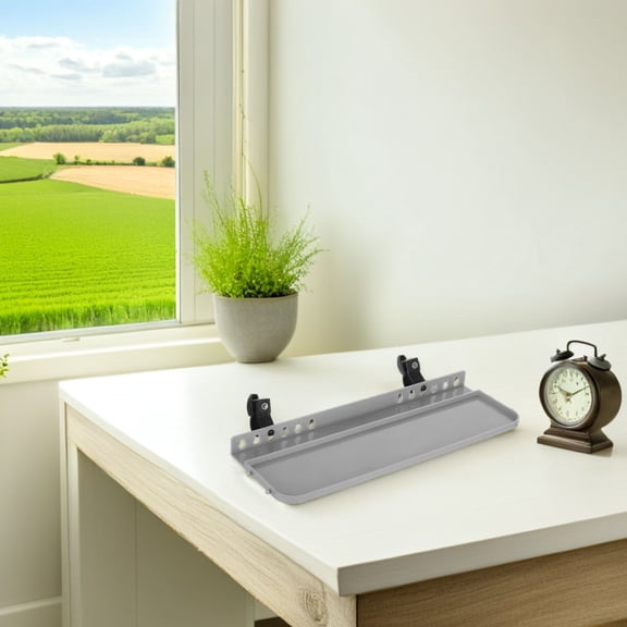 OUNONA Reusable Paint Palette Easel Paint Tray Grey Plastic 1 Set Back to School