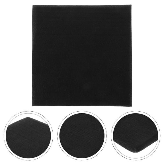 TEHAUX Fire Mat Black Polyester Fiber Welding Mat for Outdoor Picnic and Work
