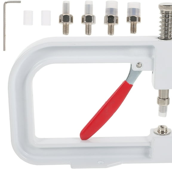 Hand Press Setting Machine for Clothes and Bags, 1 Set Beading Tool for Crafts and Jewelry Making