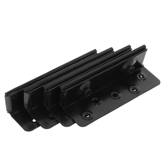 Hytrove 1Set Black Bed Hinge Replacement Kit Stable Bed Frame Support Hardware