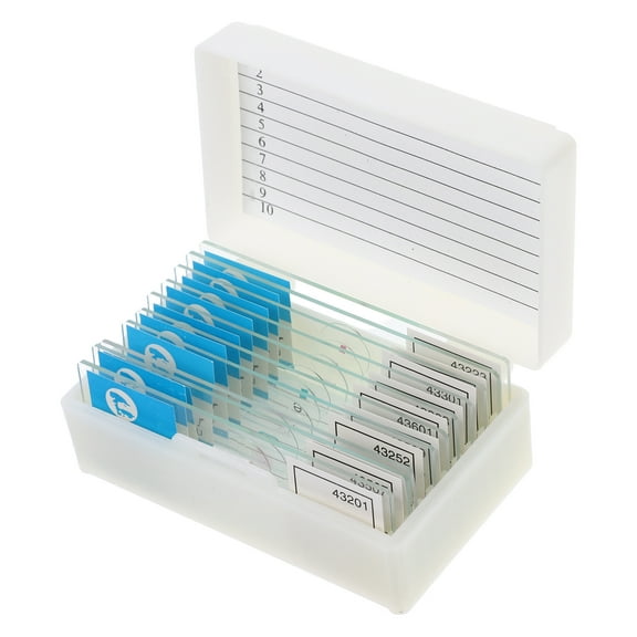 unbranded 1 Set Prepared Microscope Slides for Teaching and Scientific Study Specimen Slides Prepared Microscope Slides with Specimens