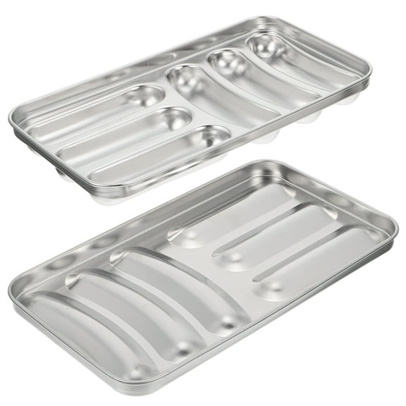 unbranded 1 Set Steaming Baking Sausage Mold Child Sausage Mold Stainless Steel Ham Mold