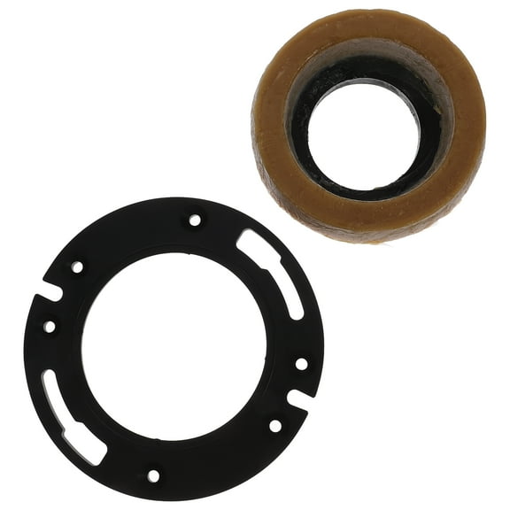1 Set Toilet Flange Wax Ring Bathroom Toilet Bowl Gasket Installation Repair Kit