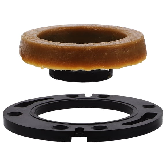 WHAMVOX 1 Set Toilet Flange Wax Ring Installation Repair Kit Bathroom Toilet Bowl Gasket Part