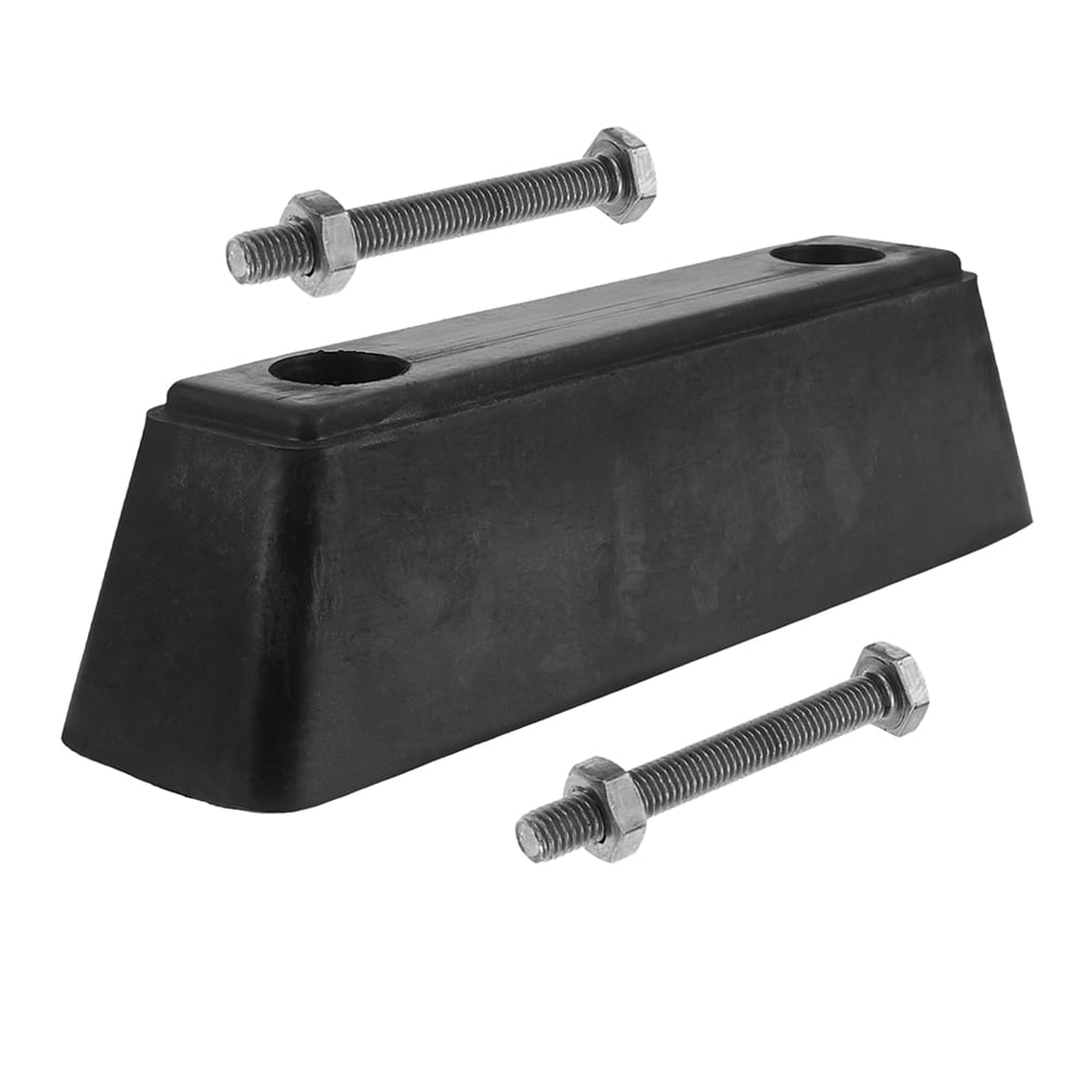 4Pcs Cargo Trailer Ramp Door Replacement Black Rubber Bumper 2.5" Round