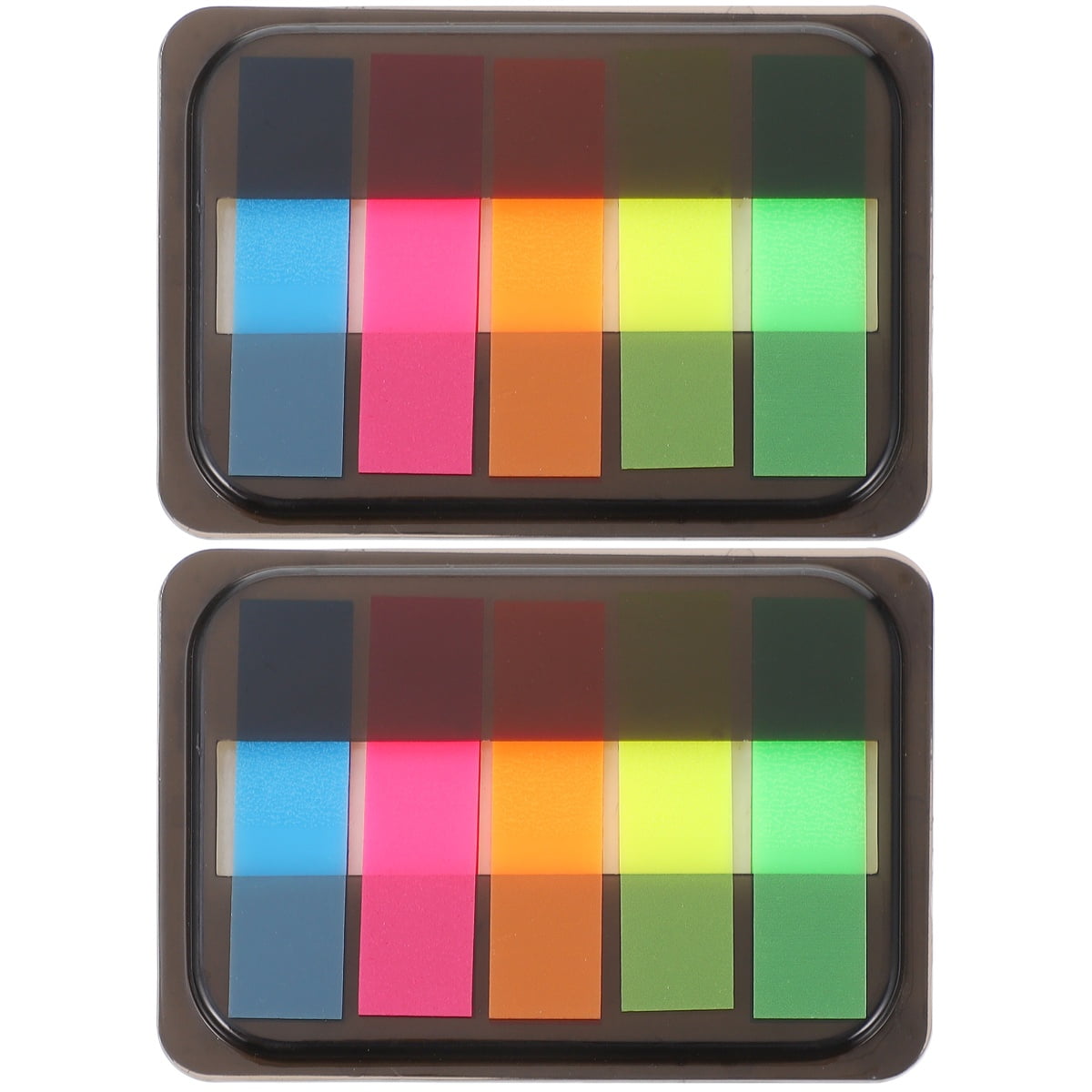 unbranded 10 Boxes Sticky Index Tabs Fluorescent Page Markers Index ...