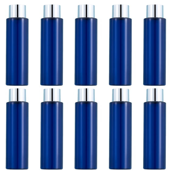 unbranded 10 PCS Make up Bottle Cosmetic Bottle Emulsion Bottle Travel 17.6X4.6X4.6CM Blue