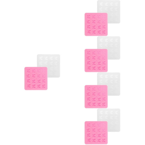 unbranded 10 Pcs  Butterflies Silicone Fondant Molds Silicone Cake Baking Mold Candy Molds for Chocolate