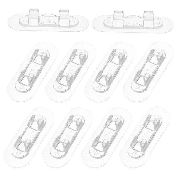 unbranded 10 Pcs Home Cable Organizer Adorable Wire Sheathing Ties Transparent