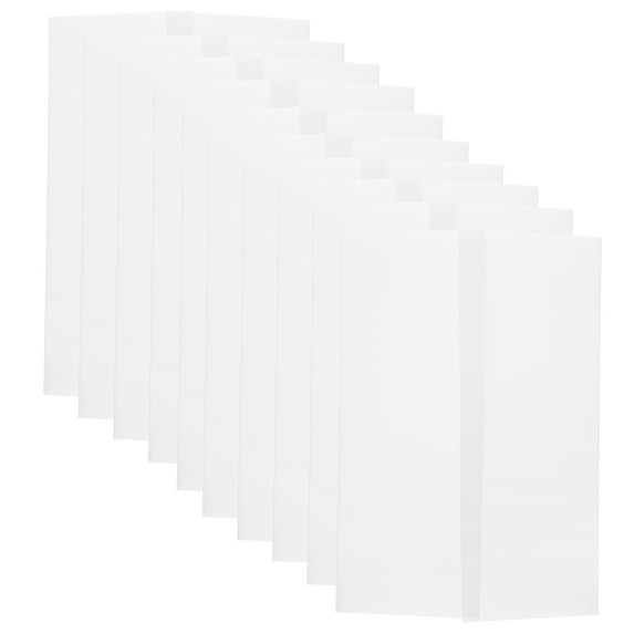 unbranded  10 Pcs Card Boxes Vintage Sulfate Paper Wedding Invitation Packaging 10pcs