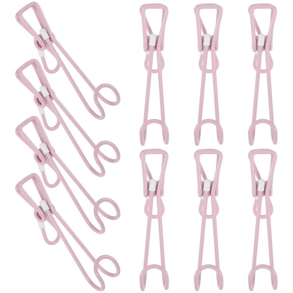 USHOBE Metal Clip Hooks for Home Organization 10Set