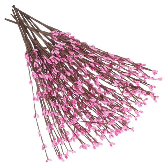 unbranded  10 Pcs Colored Cuttings Berries Decor Berry Faux Plant Pink