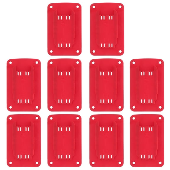 unbranded  10 Pcs Compatible Stand Base Refillable Lotion Tube Empty Toothpaste Tubes Recorder Belt Red