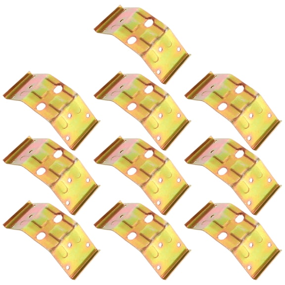 unbranded 10 Pcs Table Corner Apron Brackets and Chair Bow Plug Furniture Connector
